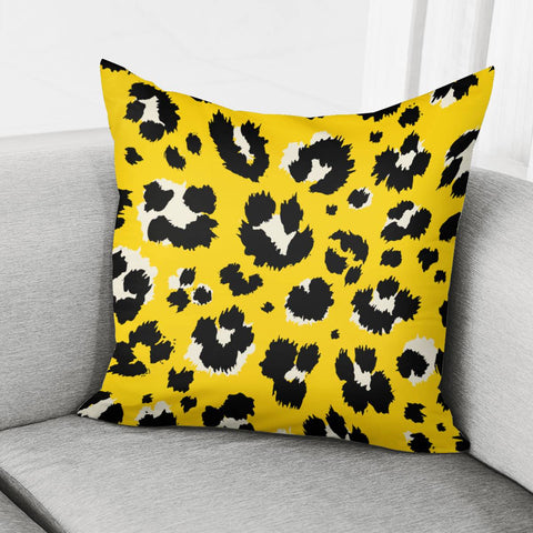 Image of Modern Abstract Animal Print Pillow Cover