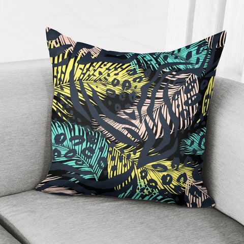 Image of Modern Abstract Animal Print Pillow Cover