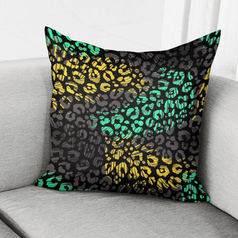 Image of Modern Abstract Animal Print Pillow Cover