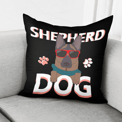 Image of German Shepherd Pillow Cover