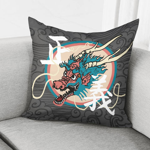 Image of Dragon Pillow Cover