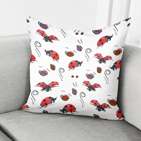 Image of Ladybug Pillow Cover