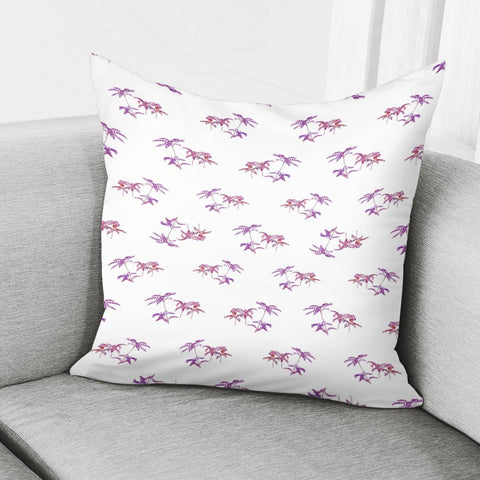 Image of Colored Nature Patten Design Pillow Cover