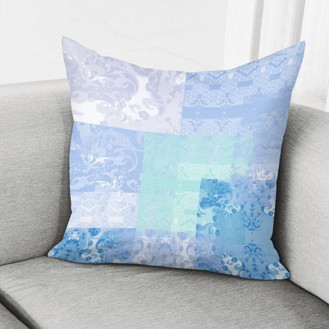 Image of Blue Pillow Cover