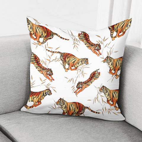 Image of Chinese Tiger Pillow Cover