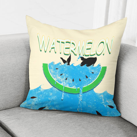 Image of Watermelon Pillow Cover