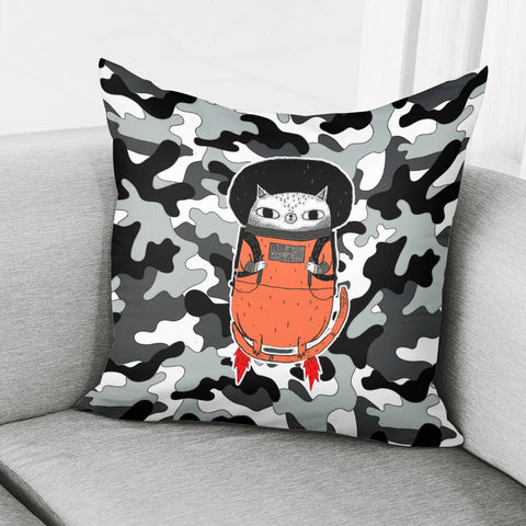 Image of Cat Pillow Cover