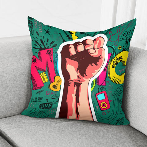 Image of Hand Pillow Cover