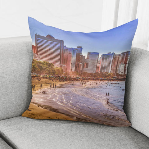 Image of Fortaleza Beach, Brazil Pillow Cover