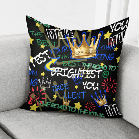 Image of Font Pillow Cover