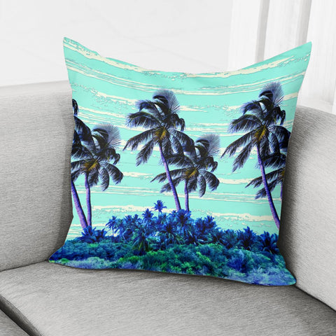 Image of Tropical Island Pillow Cover