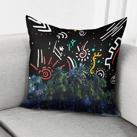 Image of Tropical Island Pillow Cover