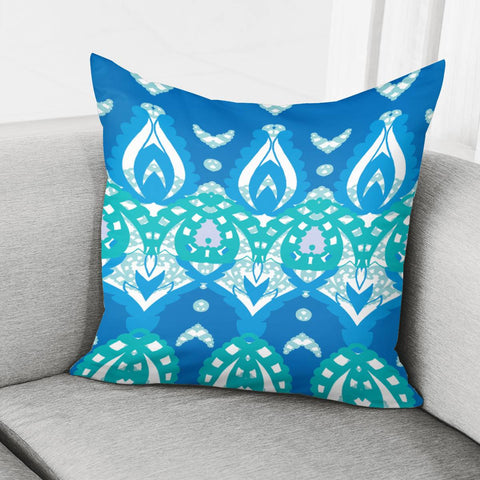 Image of Blue Pillow Cover