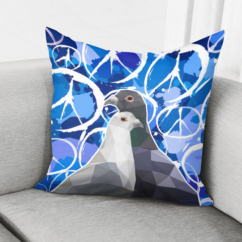 Image of Pigeon Pillow Cover