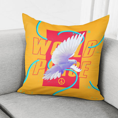 Image of Peace Dove Pillow Cover