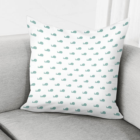 Image of Snails Silhouette Drawing Pattern Pillow Cover