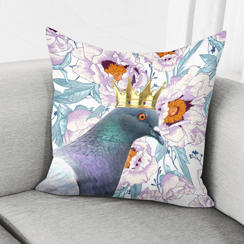 Image of Pigeons Pillow Cover