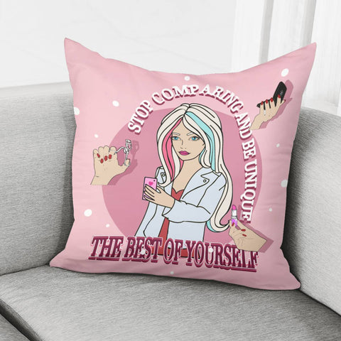 Image of Feminist Pillow Cover