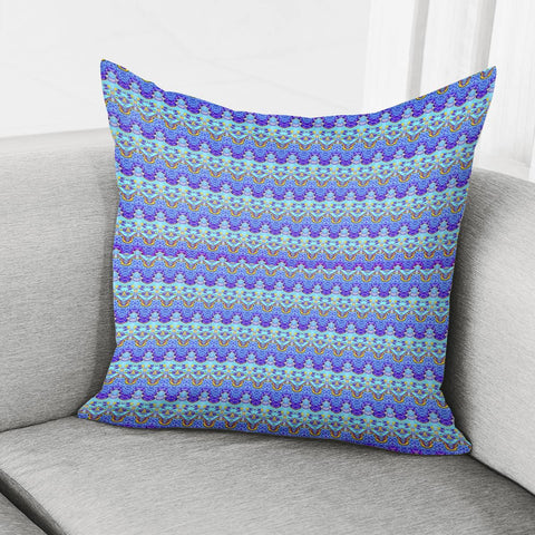 Image of Colorful Asian Style Pattern Pillow Cover