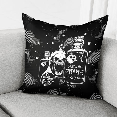 Image of Skull Pillow Cover