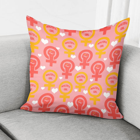 Image of Feminist Pillow Cover