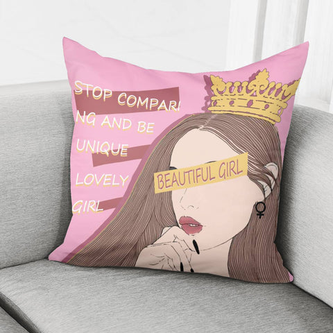 Image of Feminist Pillow Cover