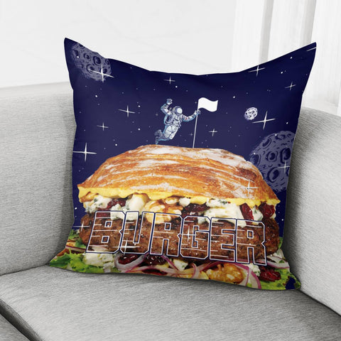 Image of Burger Pillow Cover