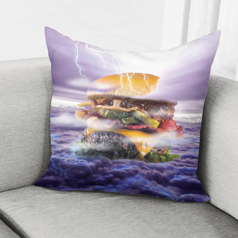 Image of Burger Pillow Cover