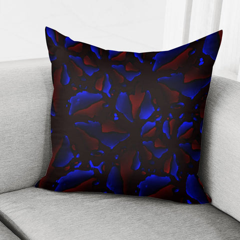 Image of Dark Modern Abstract Print Pillow Cover