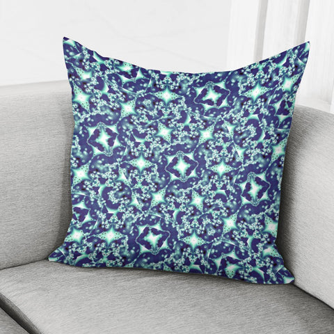 Image of Mystical Fractal Pattern Pillow Cover