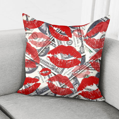 Image of Lips Pillow Cover
