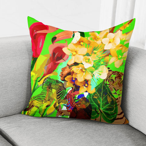 Image of Princess Of The Jungle Pillow Cover