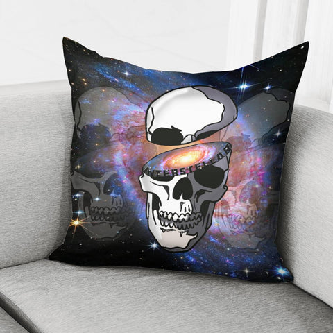 Image of Skull Pillow Cover