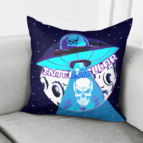 Image of Skull Pillow Cover