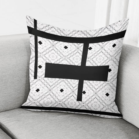 Image of White Pillow Cover