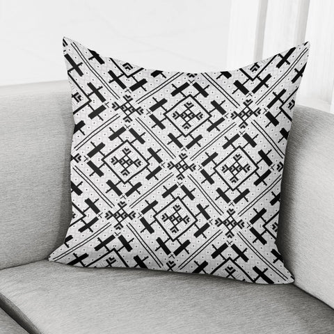 Image of White Pillow Cover