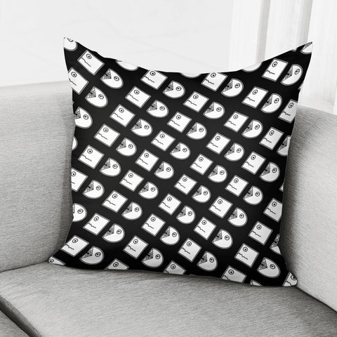 Image of Chasing Funny Cartoon Pattern Pillow Cover