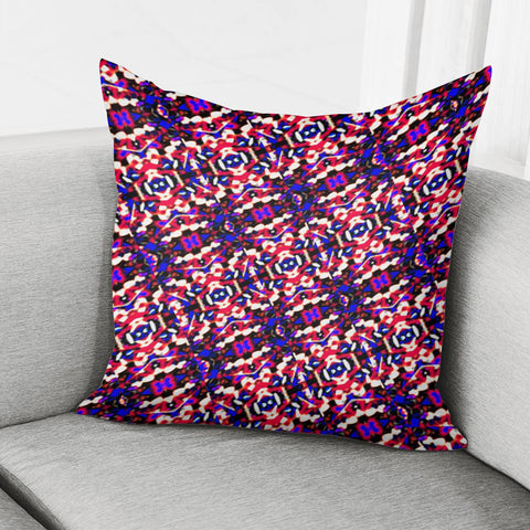 Image of Colorful Vivid Ethnic Geo Print Pillow Cover