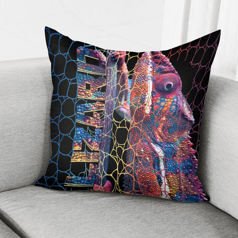 Image of Lizard Pillow Cover