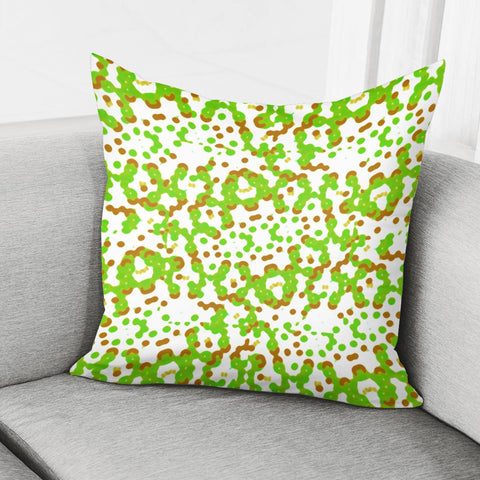 Image of Modern Colorful Abstract Print Pillow Cover