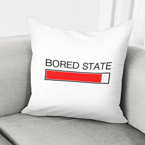 Image of Boring Concept Illustration Pillow Cover