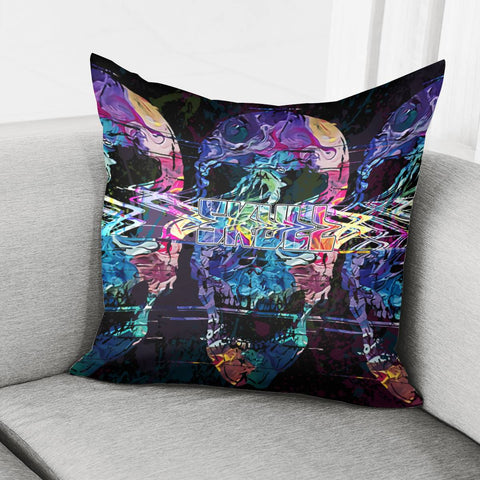 Image of Skull Pillow Cover