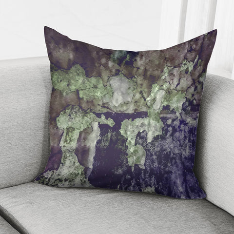 Image of Grunge Camouflage Texture Print Pillow Cover