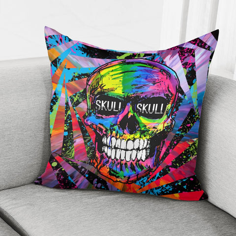 Image of Skull Pillow Cover