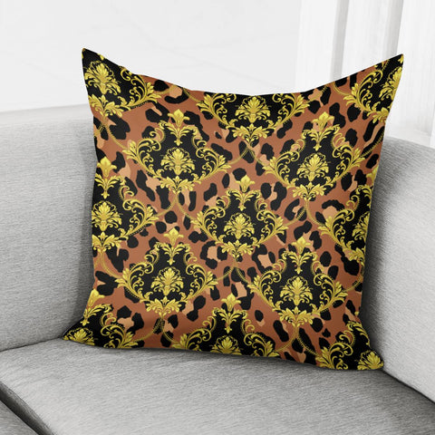Image of Baroque Print Pillow Cover