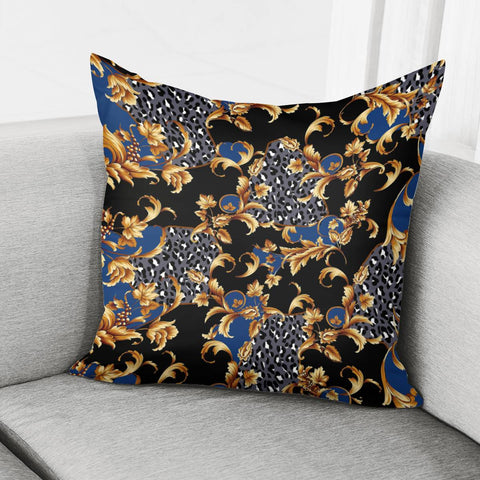 Image of Baroque Print Pillow Cover