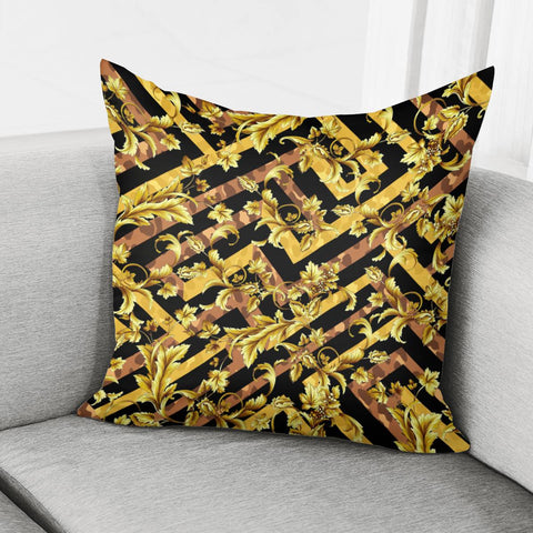 Image of Baroque Print Pillow Cover