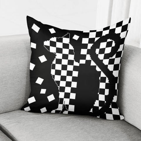 Image of Checkerboard Pillow Cover