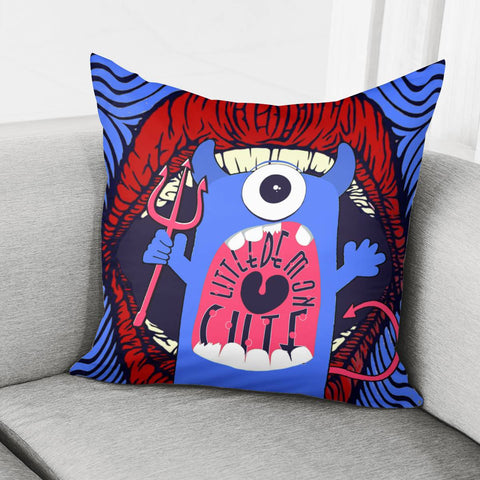 Image of Little Demon Pillow Cover