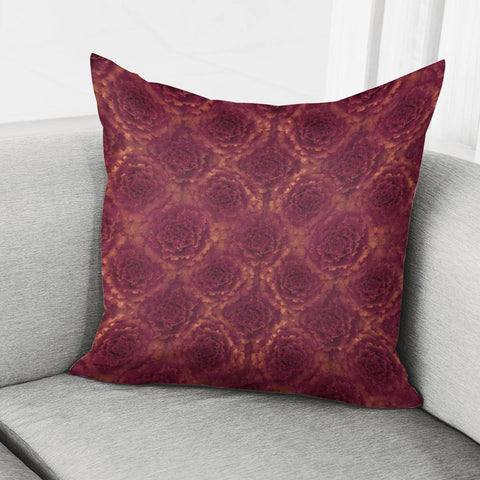 Image of Pink Floral Print Pattern Pillow Cover